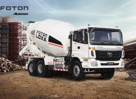 Xe bồn trộn bê tông 12 khối FOTON AUMAN MIXER