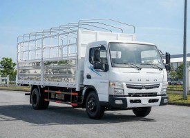 Xe tải thùng mui bạt 3.5 tấn Mitsubishi Fuso Canter TF7.5 Euro 5