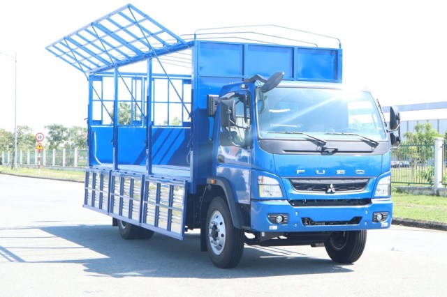 Mitsubishi Fuso FI170 thùng bạt mở bửng hông