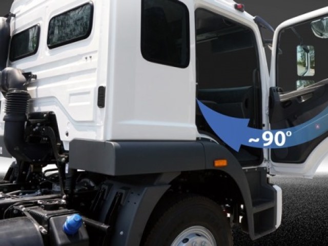 Xe tải Fuso FJ285 14.2 tấn thùng dài 9.1 mét tổng tải 24 tấn