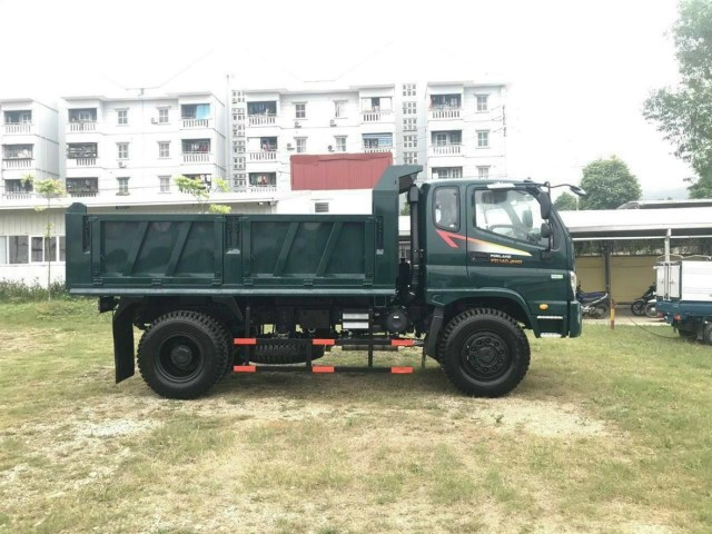 Xe ben 2 cầu dầu nhông truyền - Thaco Forland FD140 4WD 7.6 tấn 6.5 khối